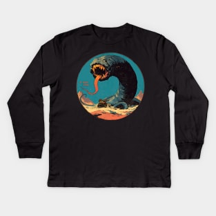 To tame a Land Iron Maiden monkey Kids Long Sleeve T-Shirt